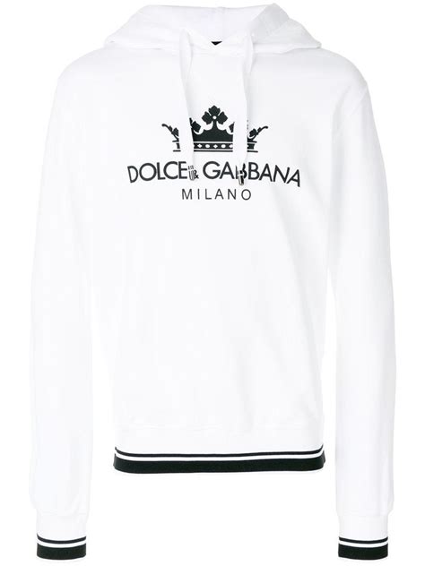 dolce gabbana hoodie tags|dolce gabbana sweatshirt men's.